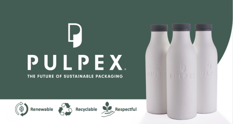 Biodegradable Pulp-Based Bottle