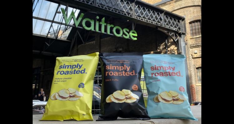 simply roasted crisps now at Waitrose